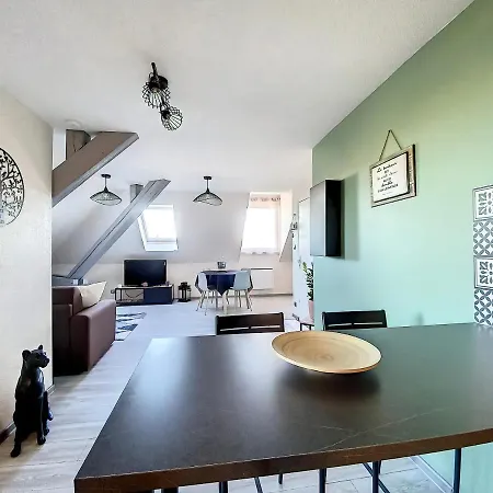 Appartamento Chez Nat&Mat- Colmar Gare- Parking Gratuit Esterno foto